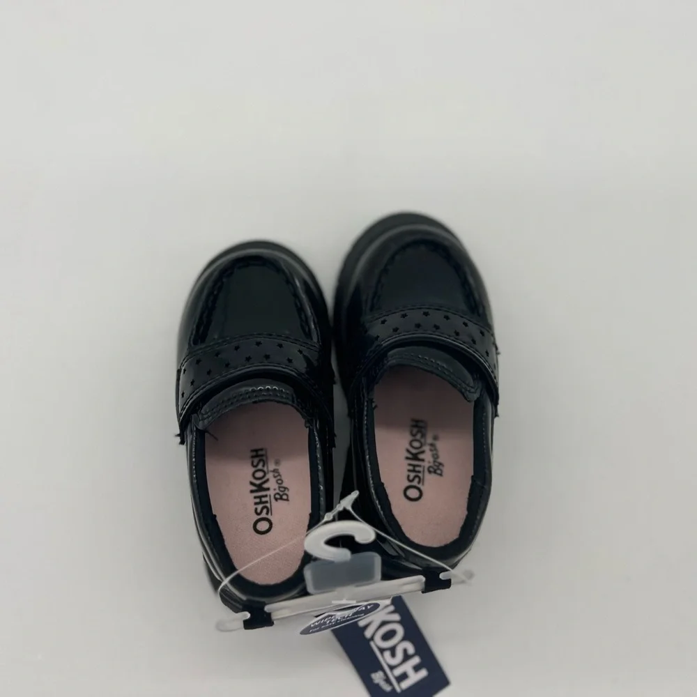 OshKosh Kids Julia Loafer, Black, 5 US Toddler Girls New with tags